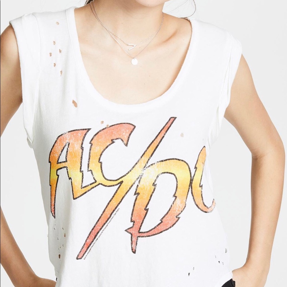 NEW AC/DC  is rolled sleeves SOFT T-shirt!